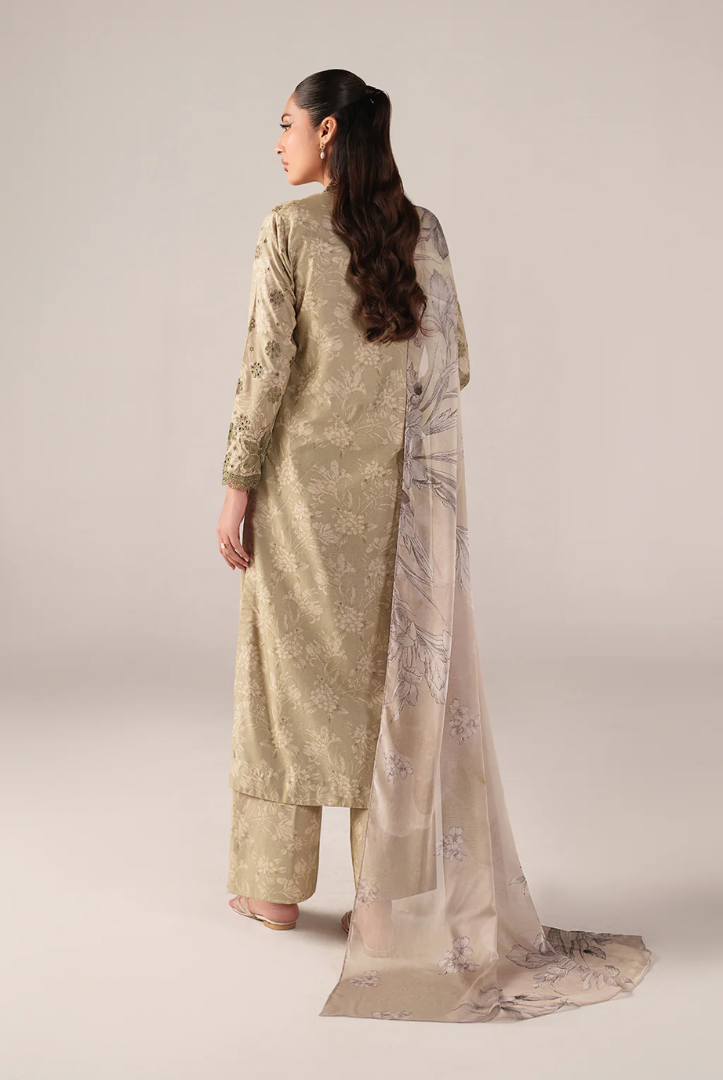 3 Piece Suit Stitched Embroidered Lawn BY Iznik Spring Summer 2026 SS-07