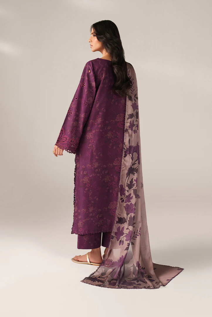 3 Piece Suit Stitched Embroidered Lawn BY Iznik Spring Summer 2026 SS-08
