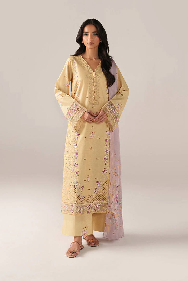 3 Piece Suit Stitched Embroidered Lawn BY Iznik Spring Summer 2026 SS-11