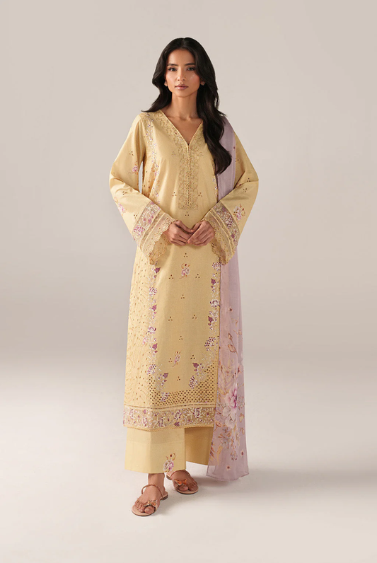 3 Piece Suit Stitched Embroidered Lawn BY Iznik Spring Summer 2026 SS-11