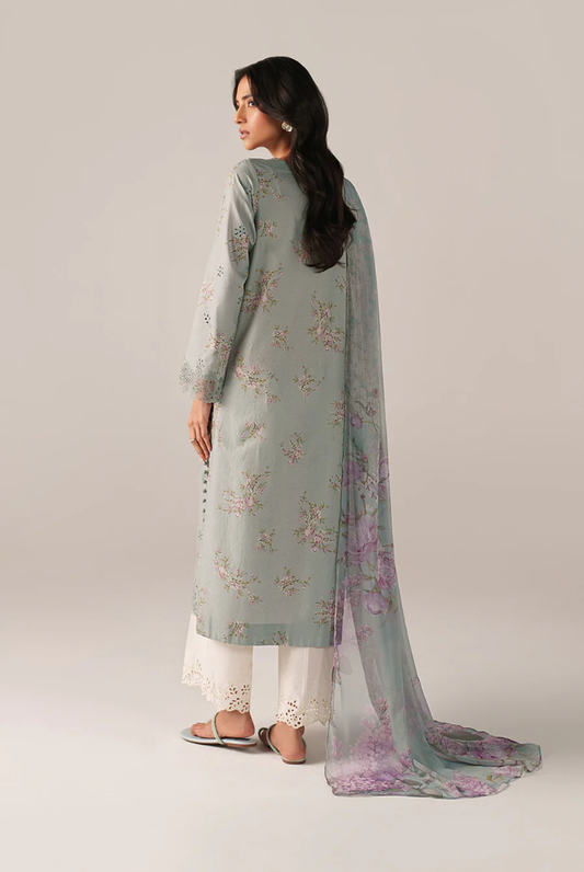 3 Piece Suit Stitched Embroidered Lawn BY Iznik Spring Summer 2026 SS-12
