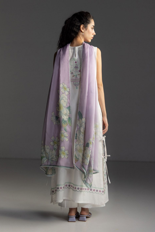 3 Piece Suit Stitched Embroidered Lawn Coco By Zara Shahjahan Lawn’26 VEYA-7A