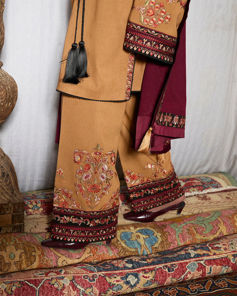 Stitched Karandi Embroidered Jugnu by Hussain Rehar-ZROV