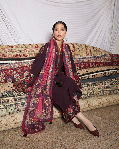 Stitched Karandi Embroidered Jugnu by Hussain Rehar
