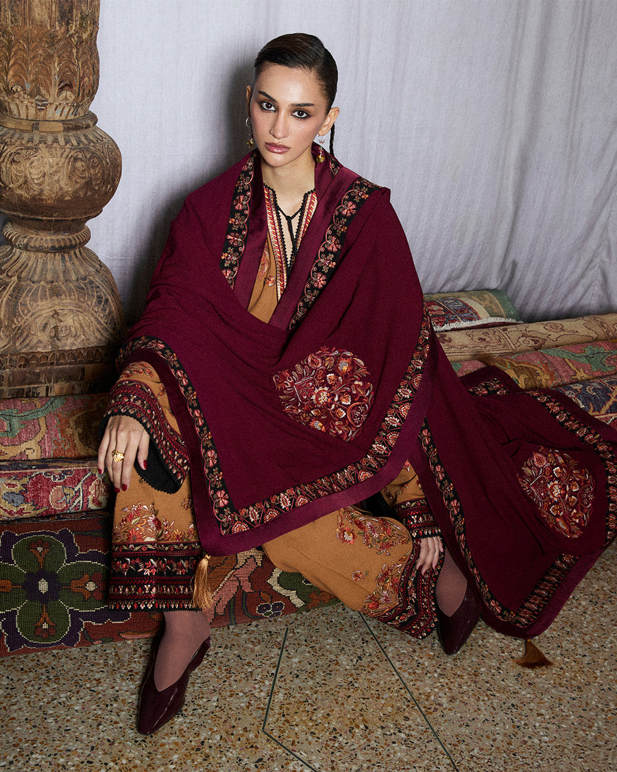 Stitched Karandi Embroidered Jugnu by Hussain Rehar-ZROV