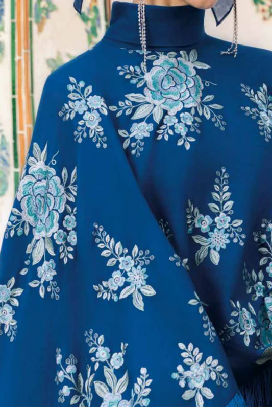 3 Piece Stitched Printed Linen Suit Maria B MPrints Winter Collection MBMP