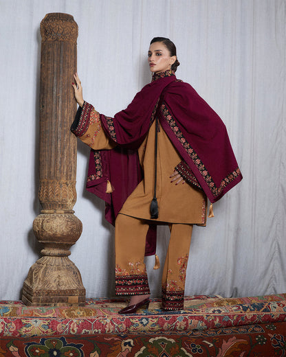 Stitched Karandi Embroidered Jugnu by Hussain Rehar-ZROV
