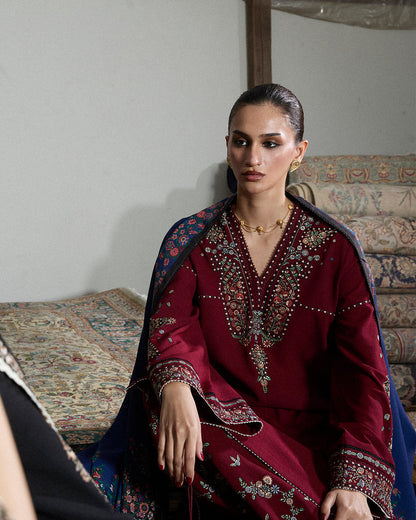 Stitched Karandi Embroidered Jugnu by Hussain Rehar