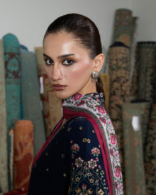 Stitched Karandi Embroidered Jugnu by Hussain Rehar