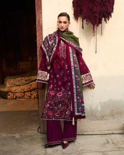 Stitched Karandi Embroidered Jugnu by Hussain Rehar-TIRAN