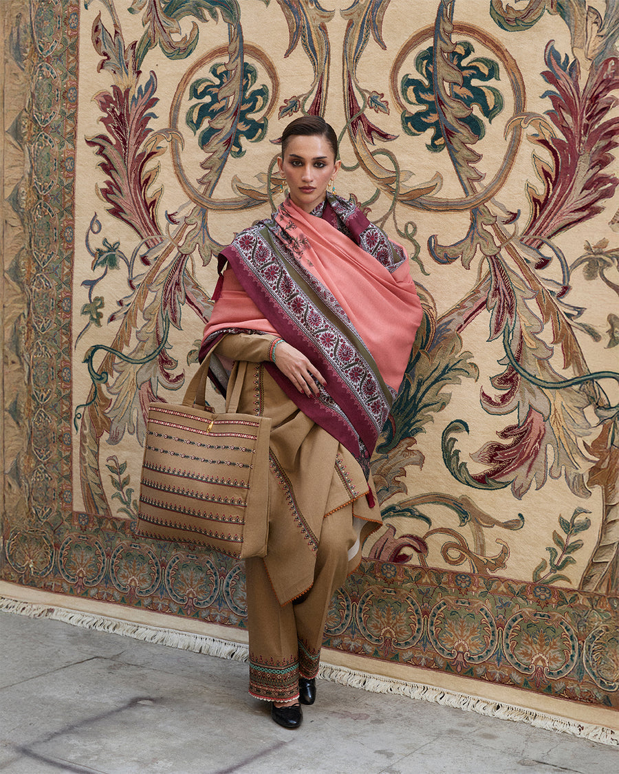 Stitched Karandi Embroidered Jugnu by Hussain Rehar