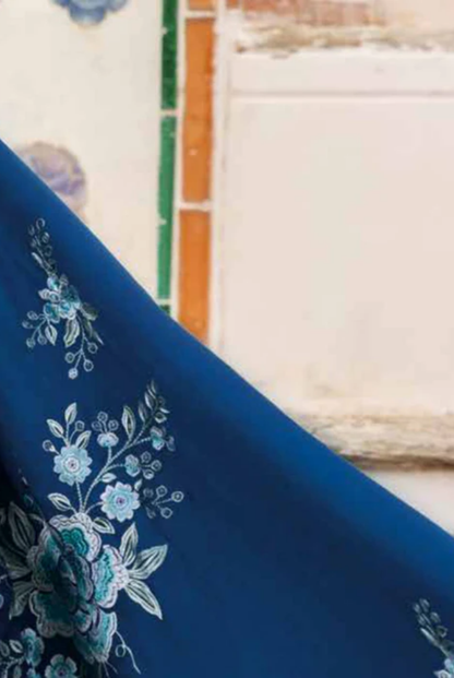 3 Piece Stitched Printed Linen Suit Maria B MPrints Winter Collection MBMP