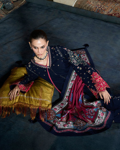 Stitched Karandi Embroidered Jugnu by Hussain Rehar