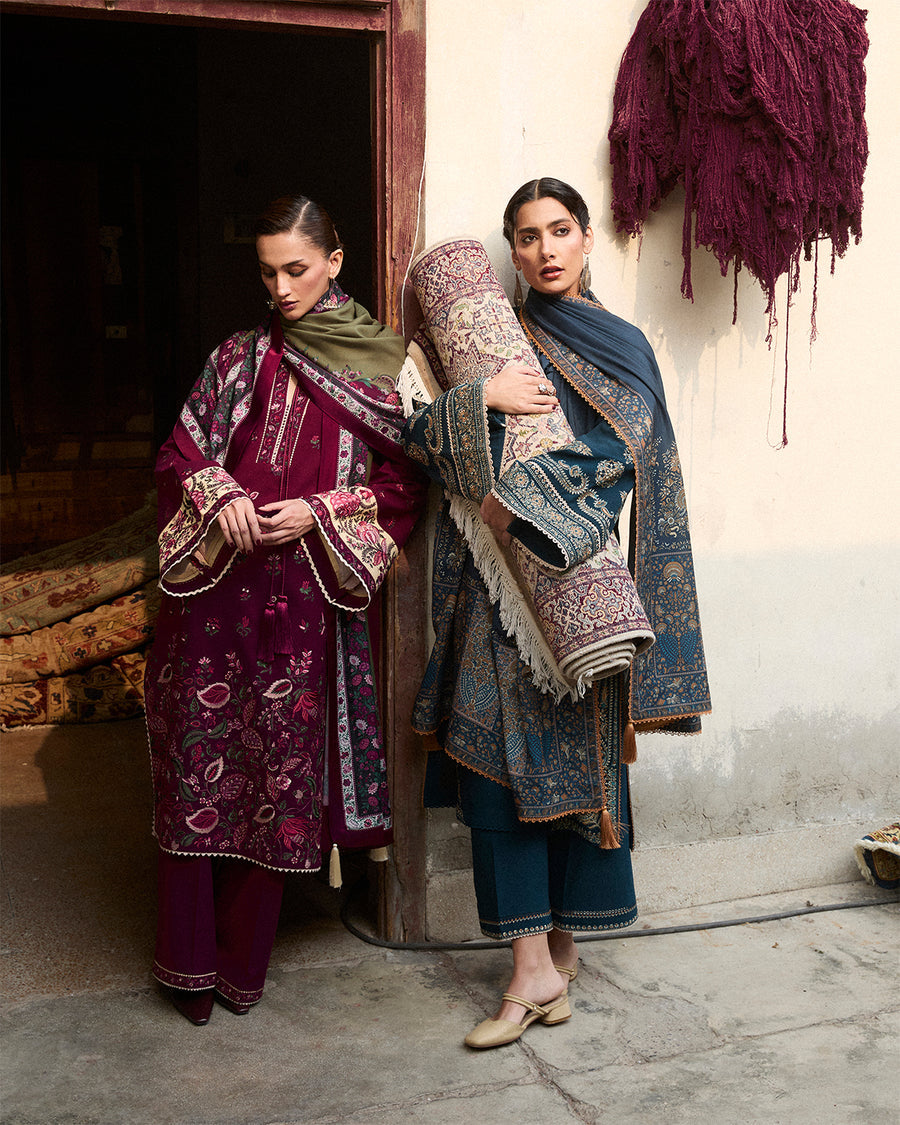 Stitched Karandi Embroidered Jugnu by Hussain Rehar