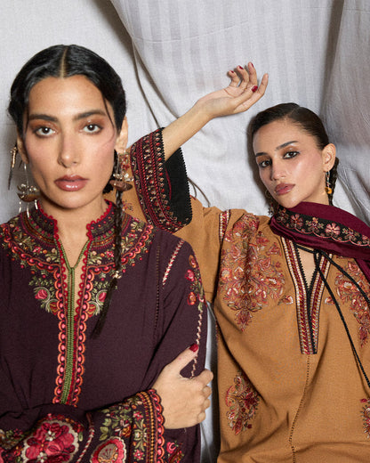 Stitched Karandi Embroidered Jugnu by Hussain Rehar-ZROV