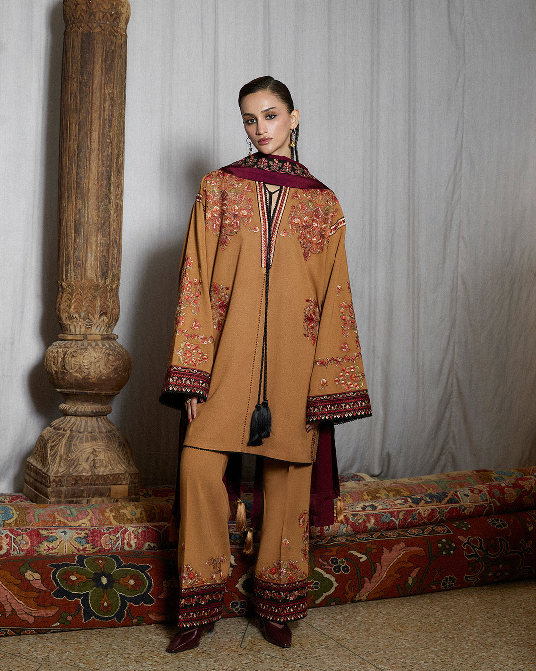 Stitched Karandi Embroidered Jugnu by Hussain Rehar-ZROV