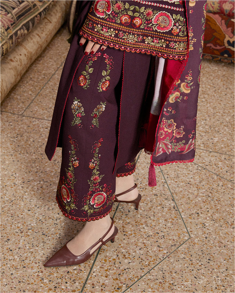 Stitched Karandi Embroidered Jugnu by Hussain Rehar